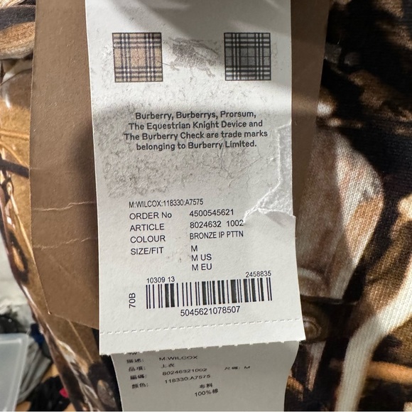 BNWT MENS BURBERRY LONDON SIZE MEDIUM - Picture 13 of 16